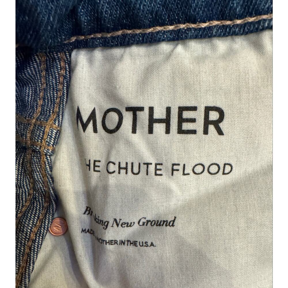 Mother The Chute Flood Jeans Breaking New Ground Size 28 - Picture 9 of 12